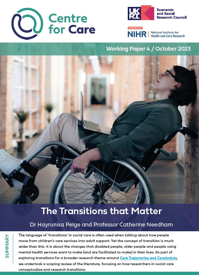 Working Paper 4 front cover