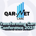 Image: QAR-Net Care logo Text: Transforming Care conference 2025